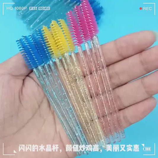 crystal  lash brushes