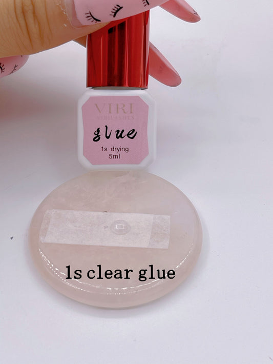 1S clear glue ;virilashes glue